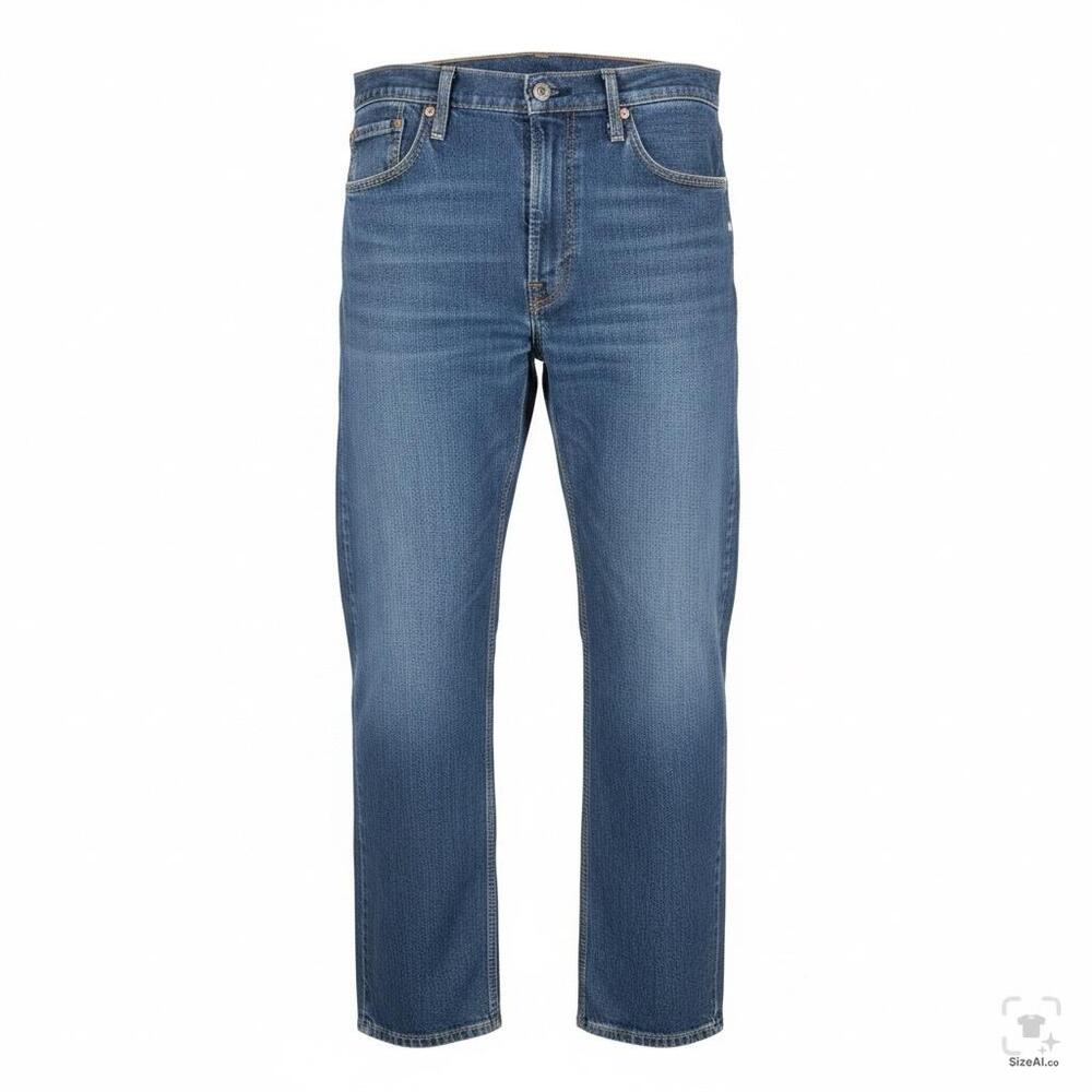 Levis 559 Jeans Mens 36x33 Medium Wash Denim Relaxed Straight Stretch Mid Rise